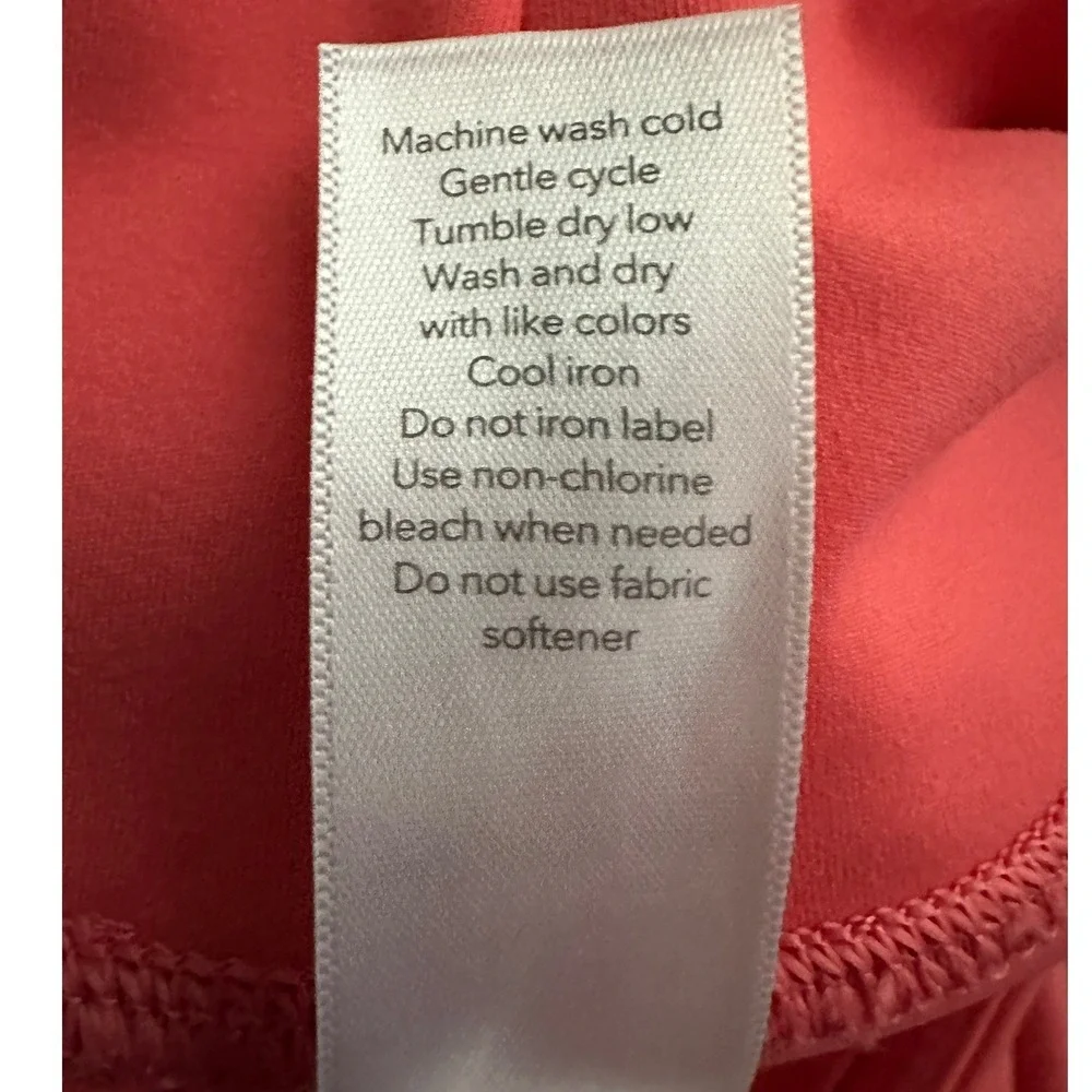 Athleta Elation 7/8 Tights Size S Coral Pink High Rise Yoga Leggings‎ Activewear
